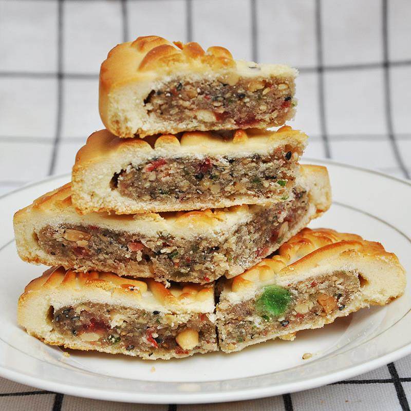 正宗喜来顺清真月饼老式五仁大月饼传统老月饼380g中秋节送礼糕点