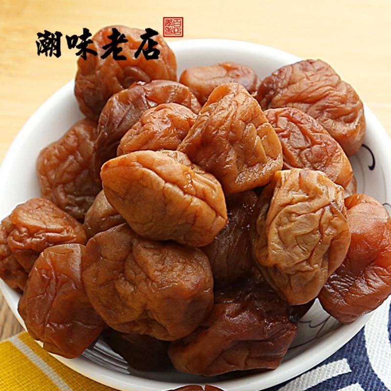 正宗潮汕特产 酸梅青梅酸甜话梅子水果干蜜饯零食品小吃罐装包邮5