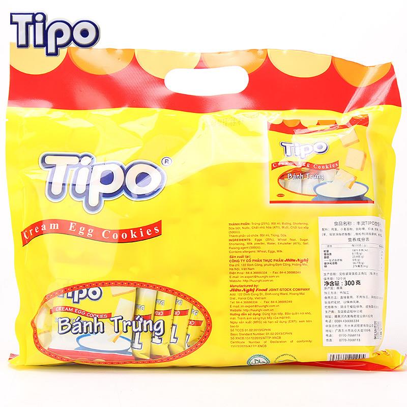 正宗越南进口tipo面包干早