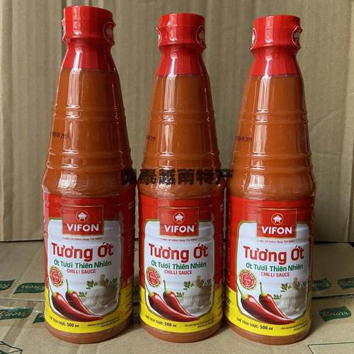 新货越南VIFON辣椒酱500ML