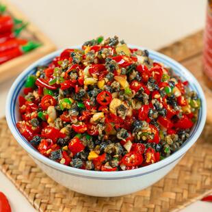 正宗江西特产香辣螺丝肉农家田螺辣酱剁椒酱下饭菜拌饭酱螺蛳酱