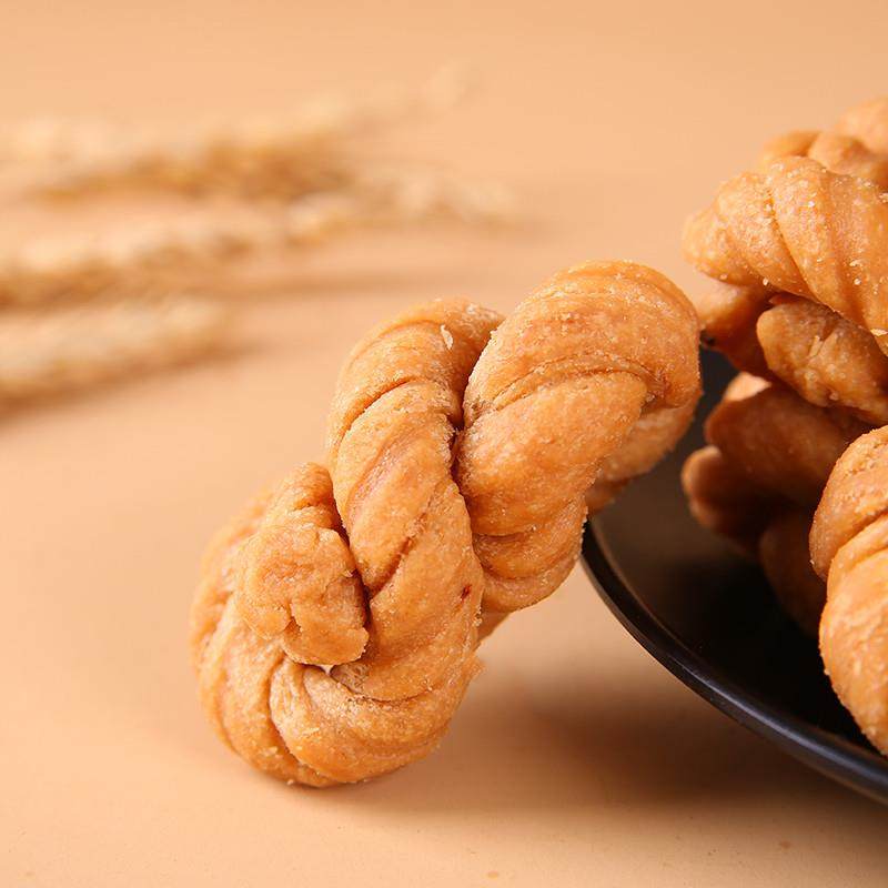 正宗重庆特产正宗小吃磁器口古镇麻花340g礼盒装