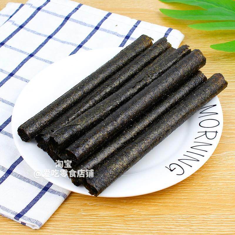 正宗泰国进口网红小零食  微甜香脆紫菜海苔卷经典原味盒装