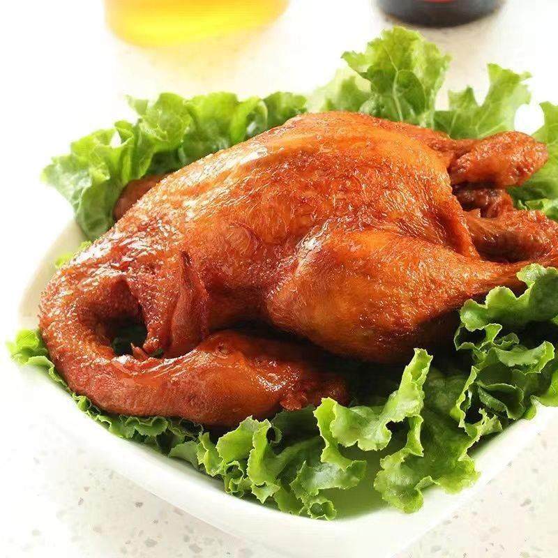 正宗德州五香扒鸡脱骨麻油