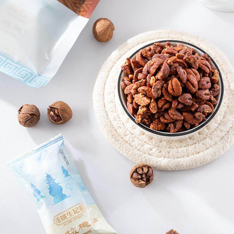 正宗姚生记临安山核桃仁新货小核桃坚果干果吃货休闲零食独小包装