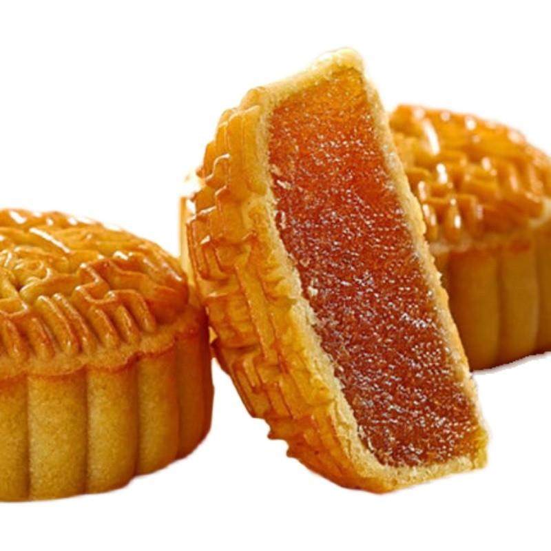 正宗迷你小月饼散装水果月饼五仁多口味传统糕点心手工办公室零食