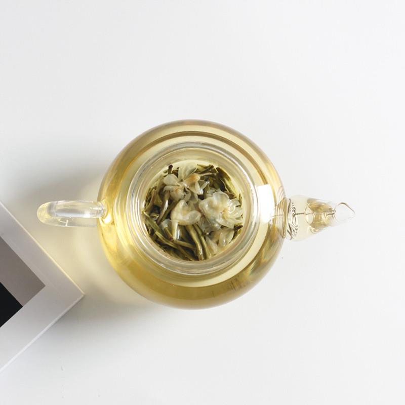 正宗LX茉莉花茶浓香型花草茶高山甘露茶横县绿茶罐装100g