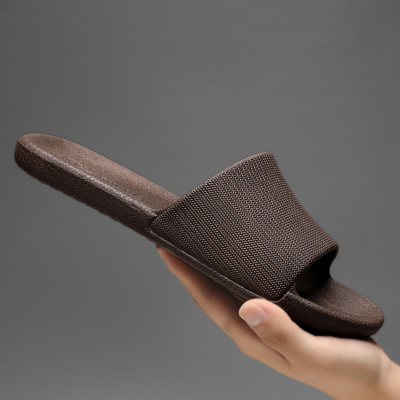 拖鞋男女情侣踩屎感高级居家卫生间洗澡防滑外穿休闲一字拖凉鞋夏