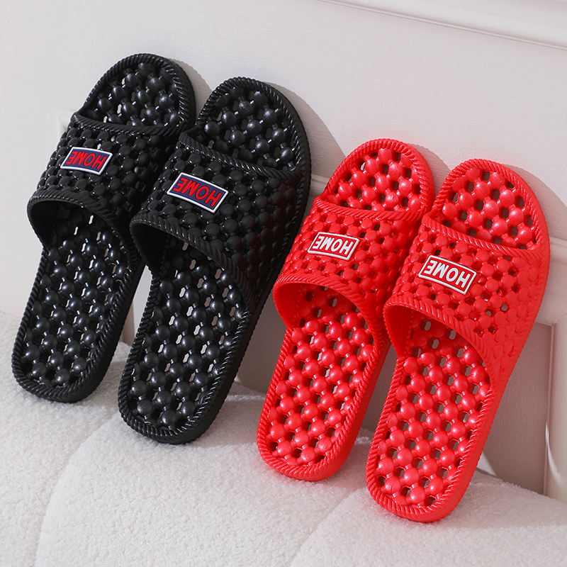 卫生间拖鞋镂空底速干浴室拖鞋漏水拖鞋有孔厕所拖鞋防滑凉鞋夏季
