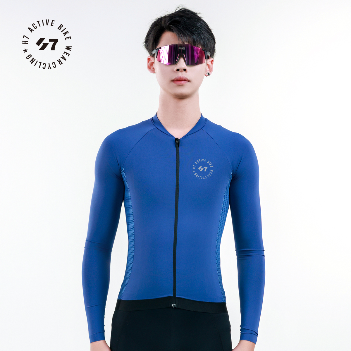 新品輕顏春夏男士騎行服