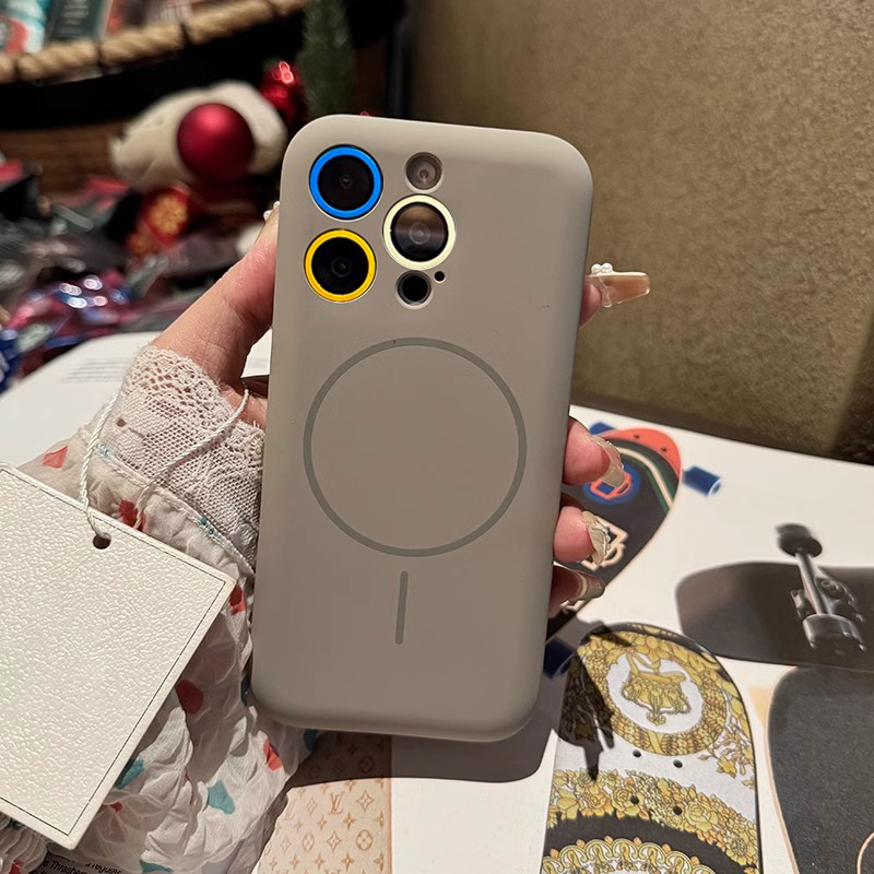蕉丁适用苹果16Pro手机壳液态硅胶磁吸充电iphone16Promax手机套软胶全包防摔15Pro镜头保护壳14高级情侣壳