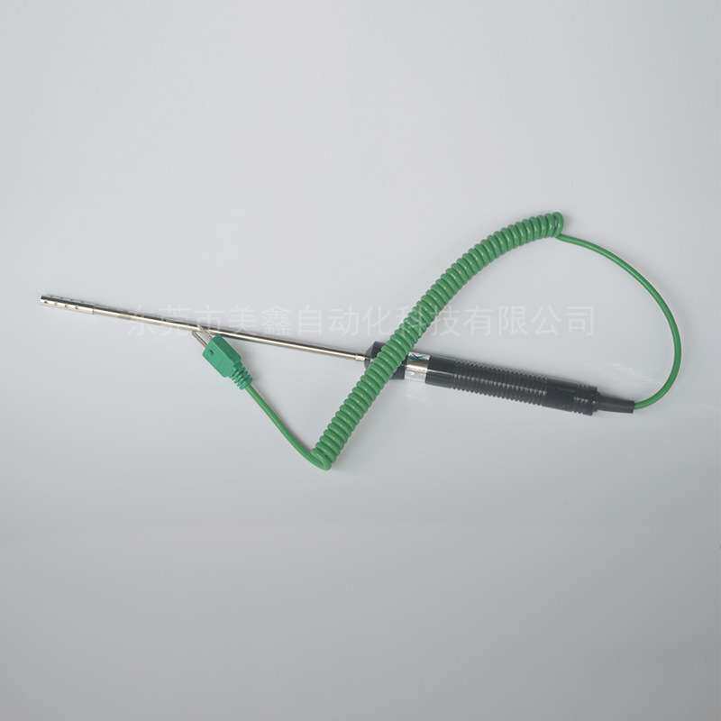 表面热电偶K型探头有孔测温直抦式手拿热电偶