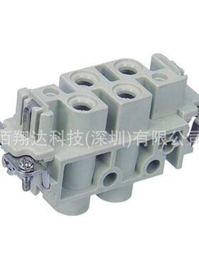 TE泰科SIBAS西霸士HK4/2-006-F T2100062201 6芯 母芯 螺纹式端子