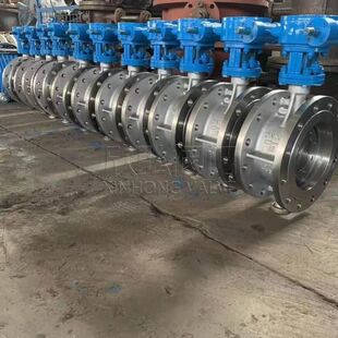 耐腐蚀 310S不锈钢 欣弘阀 2520特材 2507双相钢电动法兰蝶阀2205