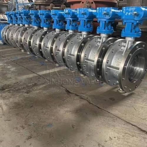 2507双相钢电动法兰蝶阀2205 2520特材 310S不锈钢 耐腐蚀 欣弘阀