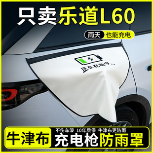 乐道L60充电枪防雨罩新能源电车汽车充电口防水罩盖汽车用品配件