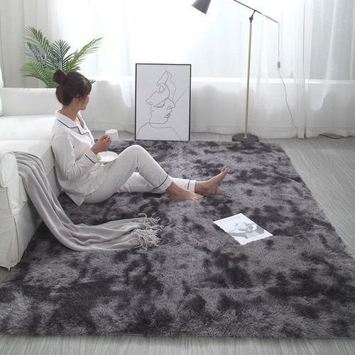 Living Room Carpet丝毛地毯客厅长毛地毯家用满铺防滑地垫床边毯