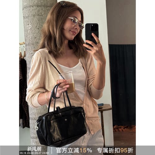 RHERSTUDIO软糯羊绒羊毛开衫