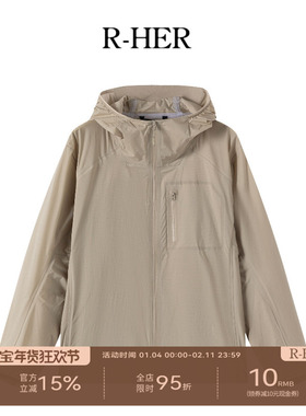 R-HER【于Moli】夏季新款老钱风松弛感时尚通勤款上衣外套