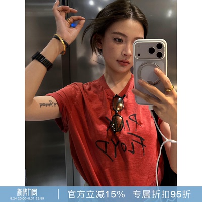 RHERSTUDIOFloyd字母T恤显瘦