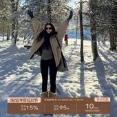 巴恩派克羽绒服复古加厚90鹅绒服外套女 于Moli HER 巴恩绒服