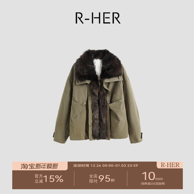 R-HER“自由穿行”于Moli 设计师派克系列90鹅绒经典延续保暖外套