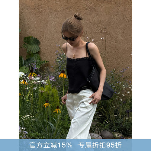 RHER STUDIO“丝感背心”夏季新款高级感轻奢打底百搭无袖背心D63
