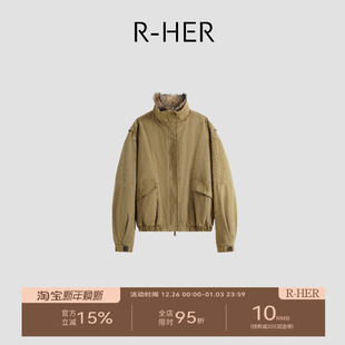 厚款 冬季 奢领派克 狐狸毛皮鹅绒派克服RC25100305 HER