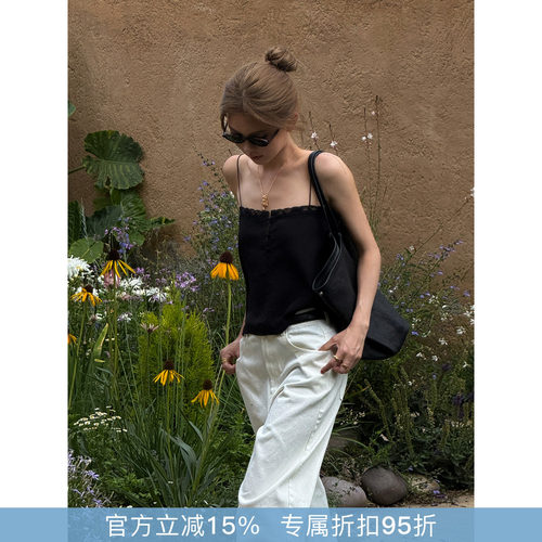 RHER STUDIO“丝感背心”夏季新款高级感轻奢打底百搭无袖背心D63