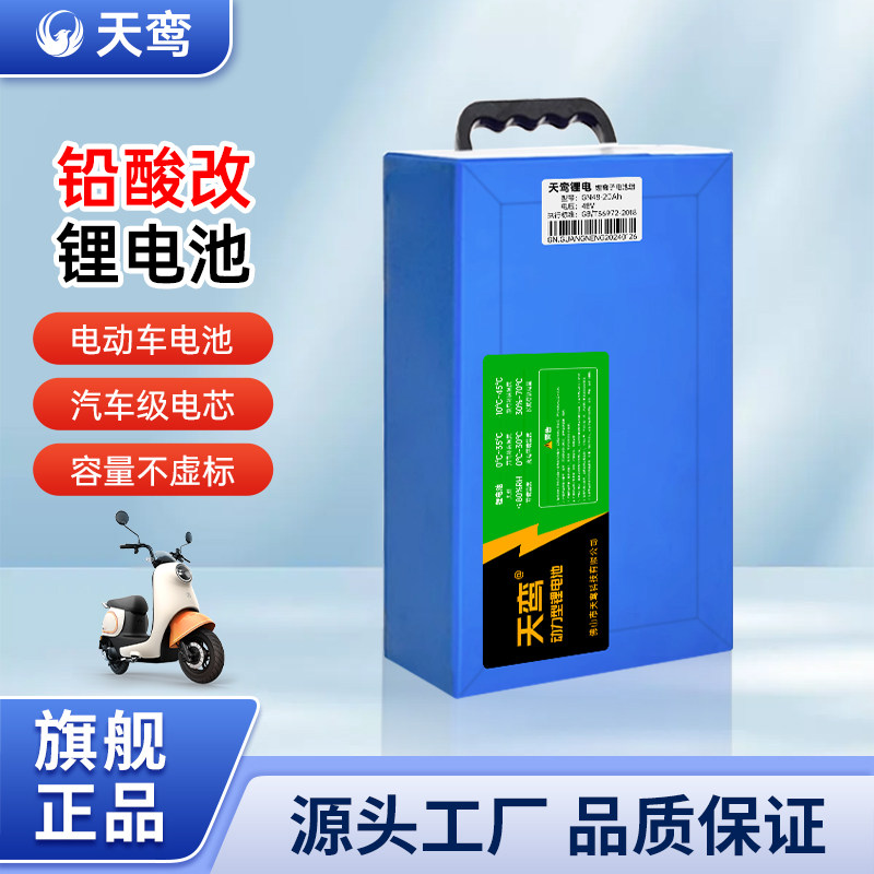 锂电池36V48V新国标雅迪爱玛台铃新日电动车天能超威同款通用电池