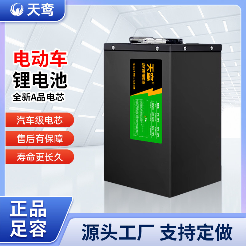 天鸾60V55Ah电动车锂电池动力强