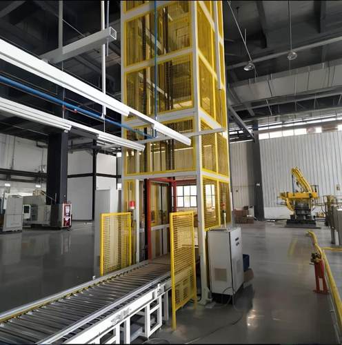 往复式提升机垂直链条循环式提升货梯自动化循环流水线升降机平台