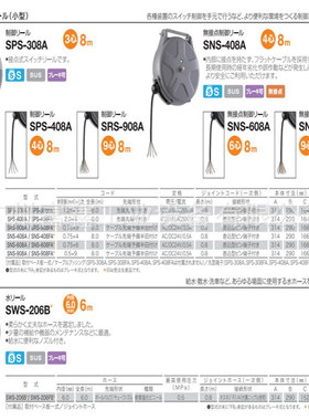 SNS-408A日本TRIENS三协电线卷管器;SLR-15N  SLR-20N  SPS-308A