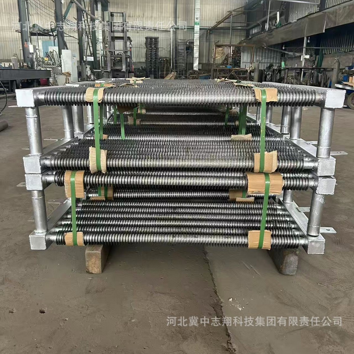 不锈钢无缝焊接翅片管工厂蔬菜大棚工业耐高温导热油绕片管式散热