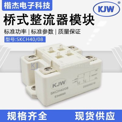 SKCH40/04/08/12/16 整流桥模块40A桥式整流器单相半控式西门康型