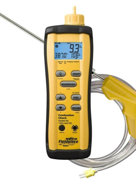 Fieldpiece SOX3 燃烧分析仪带自动泵