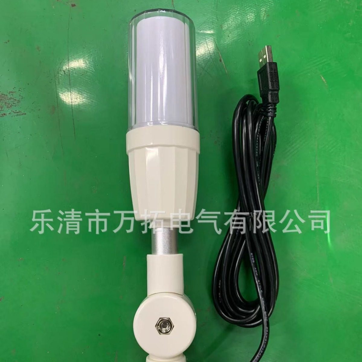 按要求制DB9针串口电脑控制USB接口三色塔灯机床信号远程报警平台