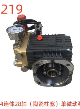1814连体28轴（陶瓷柱塞）单微动泵头（相距9对角13）-37219号