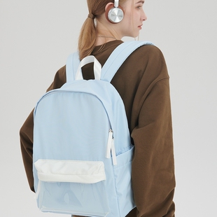 书包潮流简约大容量原创超轻减负护脊初中高中生双肩包
