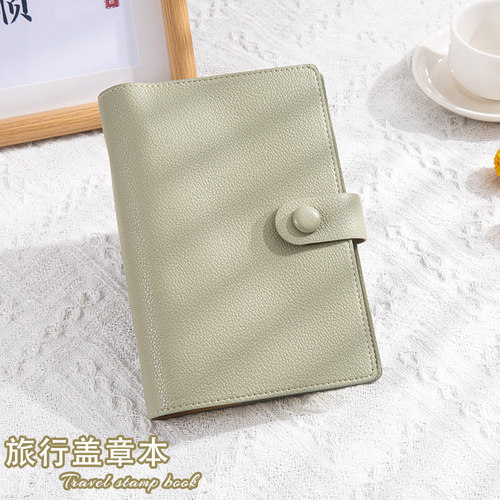 带地图旅游打卡盖章本小本子