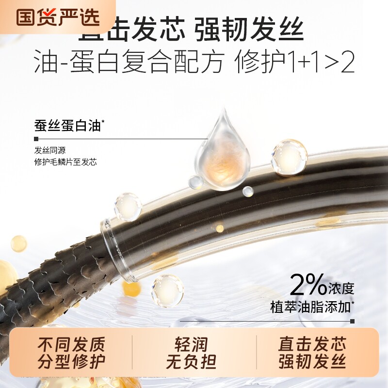 OKCS分型修护护发精油柔顺修护图片