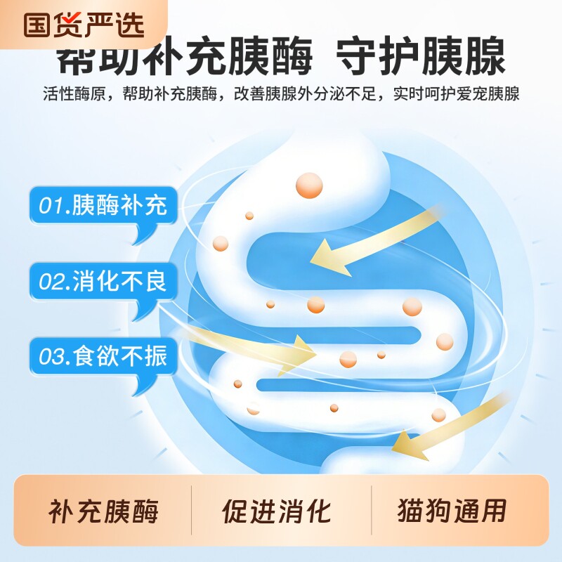 派迪诺狗狗胰宝片猫咪胰腺问题助图片