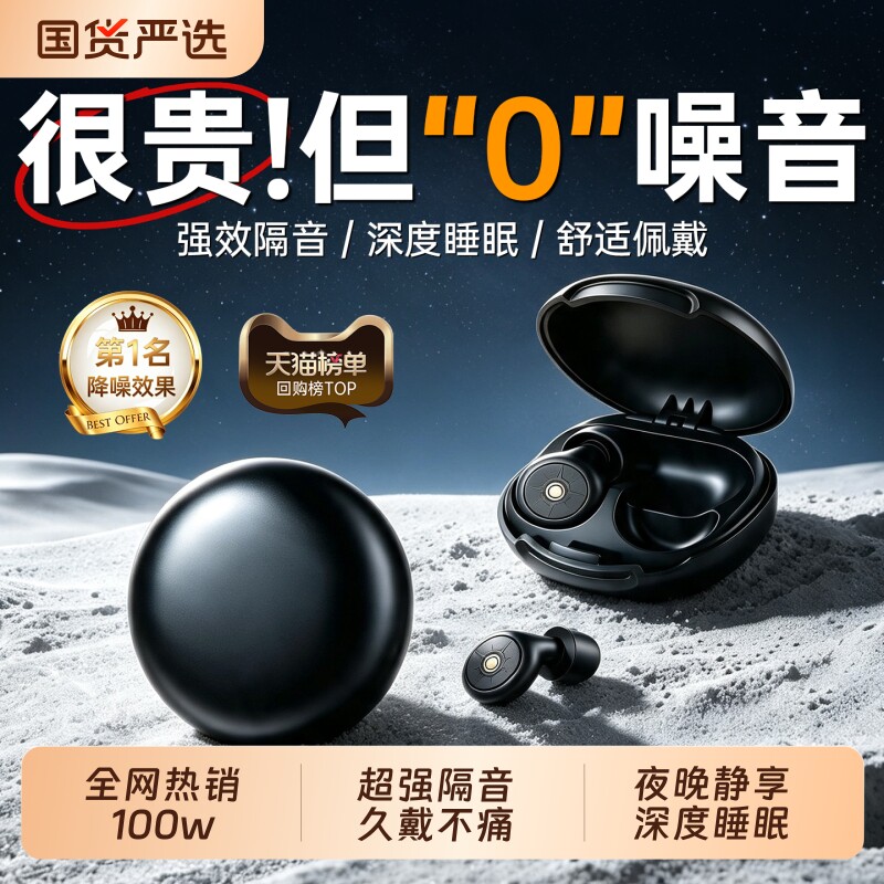 耳塞睡眠睡觉专用超级隔音不伤耳朵宿舍学习静音降噪隔音防吵神器图片