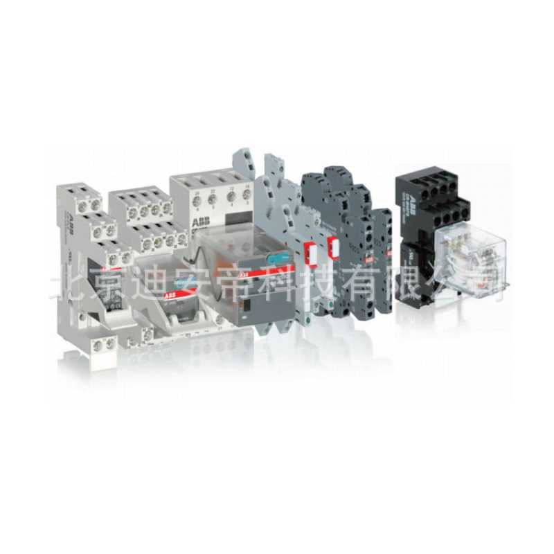 CR-M024AC2L ABB中间继电器头 024V AC 带灯2co输出 10050156