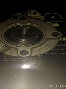 不锈钢外球面轴承座SUCFc209