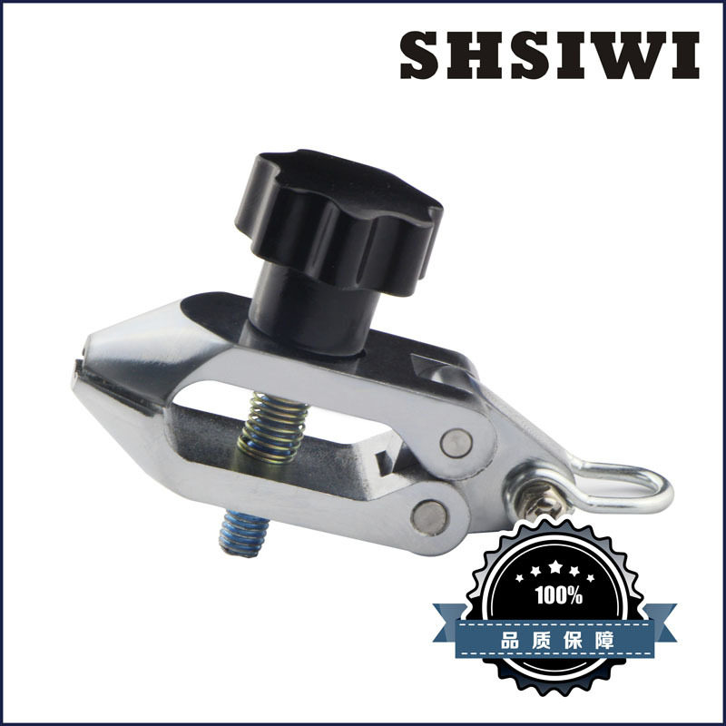 思为尖嘴夹具SJJ-020 500N负荷 指针数显推拉力计测试机台夹具 有