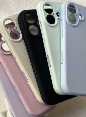 16pro1616Promax自带相机感应按键全包新款液态硅胶适用iPhone