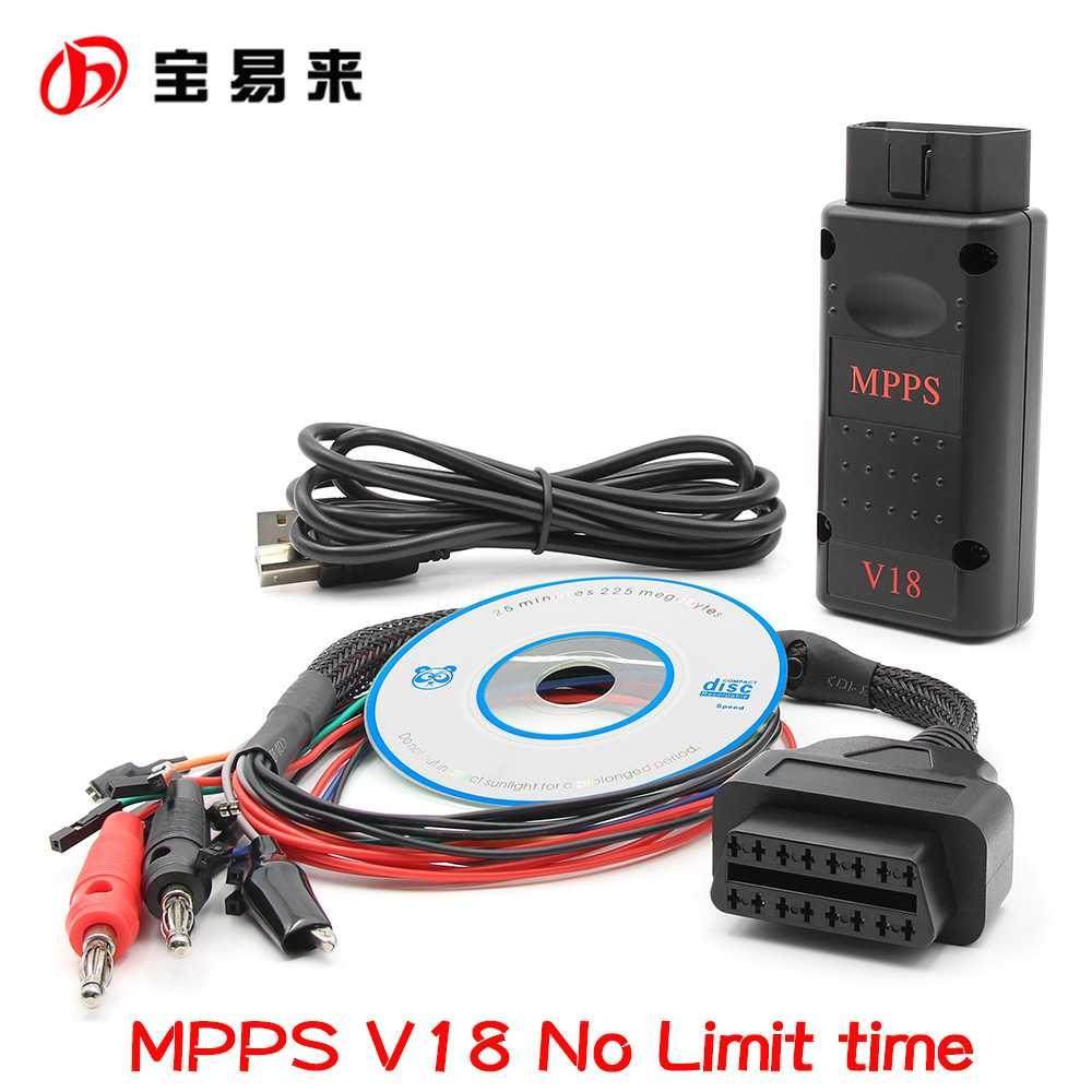 MPPS V18 TRICORE MULTIBOOT  with ecu Breakout Tricore Cable