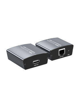 100m USB 2.0 Extender 100米USB 2.0转网线延长器