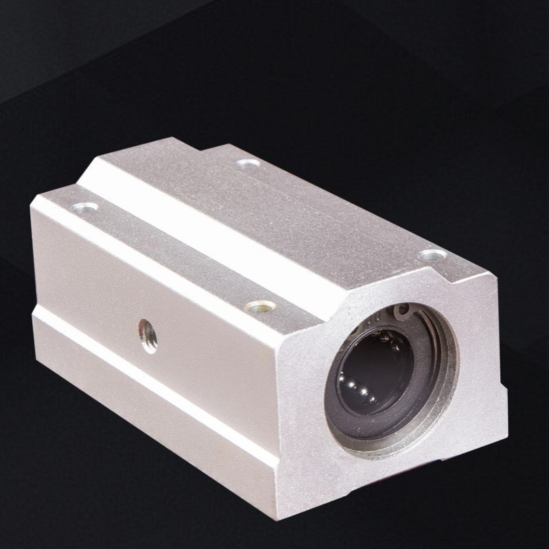 滑块批发箱式直线轴承滑块加长型SC12L-UU 圆柱滑动滑块供应